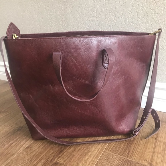 🔴 SOLD 🔴 Madewell The Zip-Top Transport Carryall - Picture 3 of 16